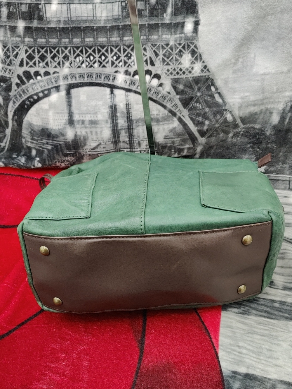 Ellington Green And Brown Hobo - Picture 8 of 13